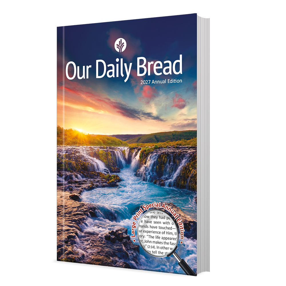 OUR DAILY BREAD: 2027 Annual Edition (Large Print)