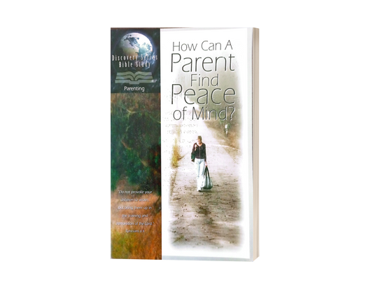 How Can a Parent Find Peace of Mind?